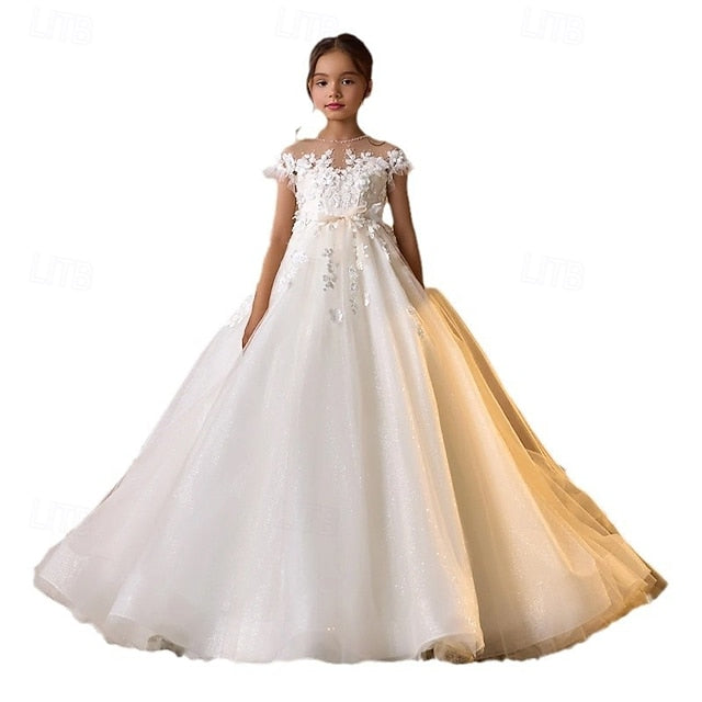 Girls' Kids Dress Communion Girl Party First Flower