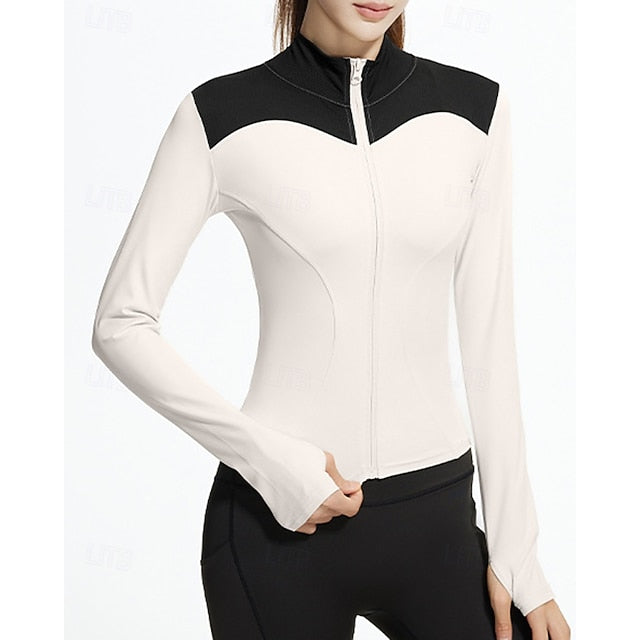 Women's Running Top Sports Sweatshirt Long Sleeve Top