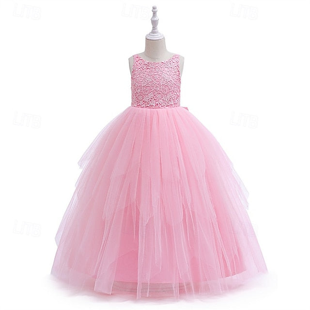 Kid's Flower Girl Princess Girls' Dress