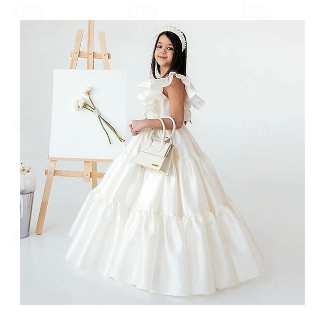 Formal First Flower Girls' Girl Communion Dress