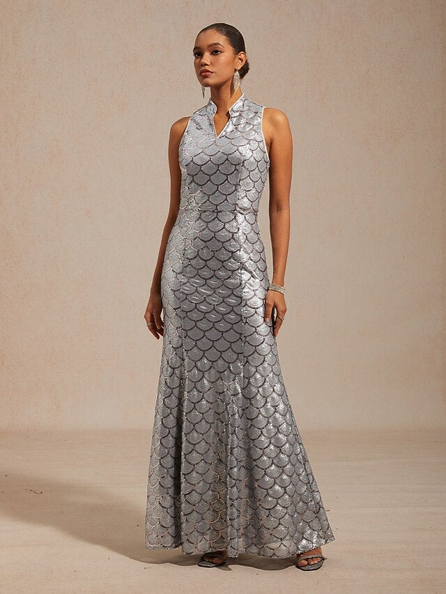Women's Maxi Dress Sheath Dress Elegant Graphic Sleeveless