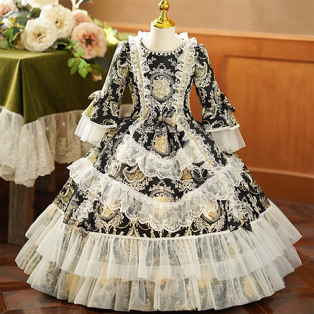 Inspired Party Dress Gothic Rococo Vintage Masquerade Costume