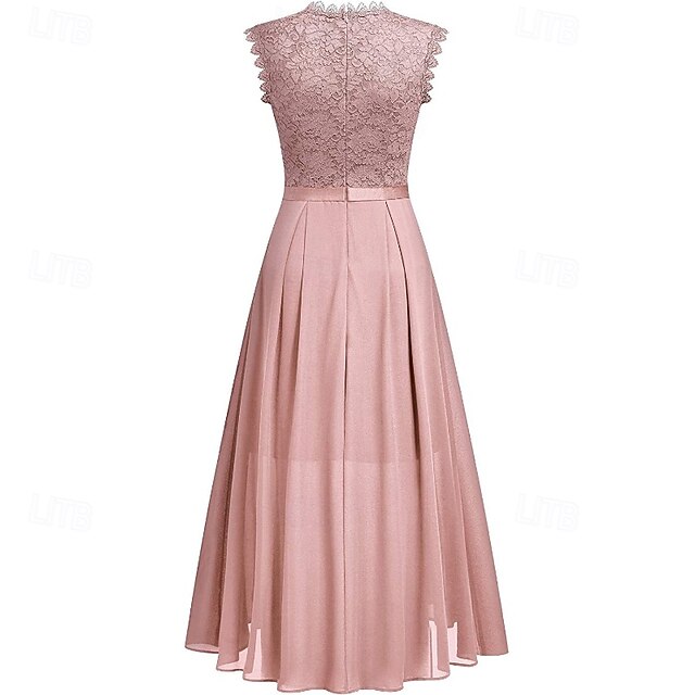 Women's Midi Dress Party Dress Cocktail Dress Wedding Guest