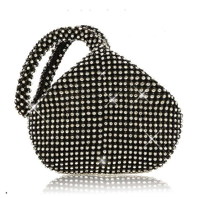 Evening Women's - Rhinestone Bag Silver Elegant Crystal
