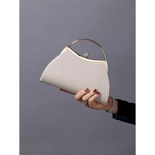 Pleated Elegant Blue Clutch Velvet – Women's Evening Navy