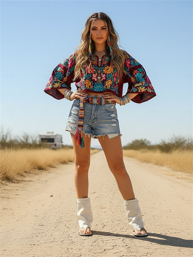 Women's Black High-Top Gladiator Sandals with Buckle Detail