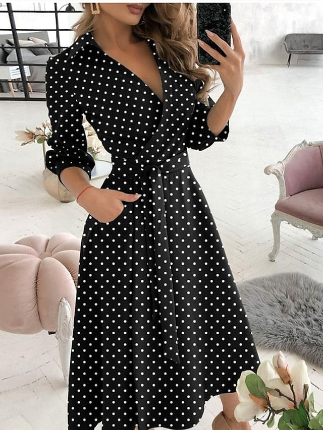 Women's Midi Dress Graduation Dress Blazer Dress Sheath