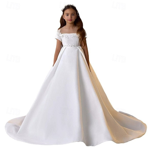Flower Girls' Dress Girl Party Communion First