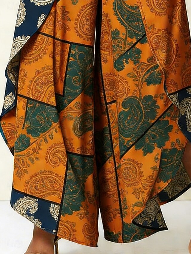 Women's Wide Leg Pants Trousers Casual Pants Vacation