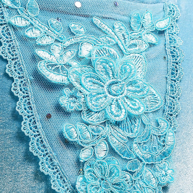 Girl Princess Fairytale Party Flower Dress Cinderella Theme