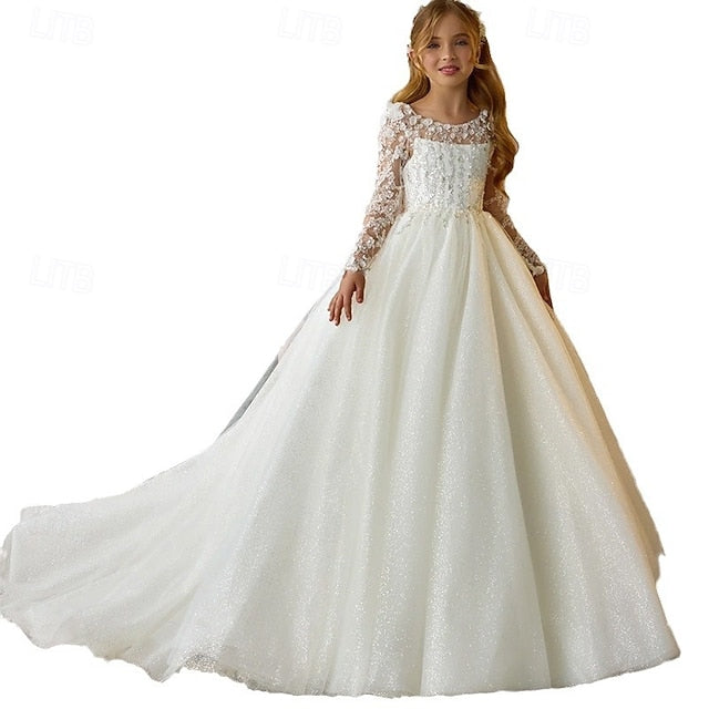 Communion Flower First Girls' Dress Girl Party