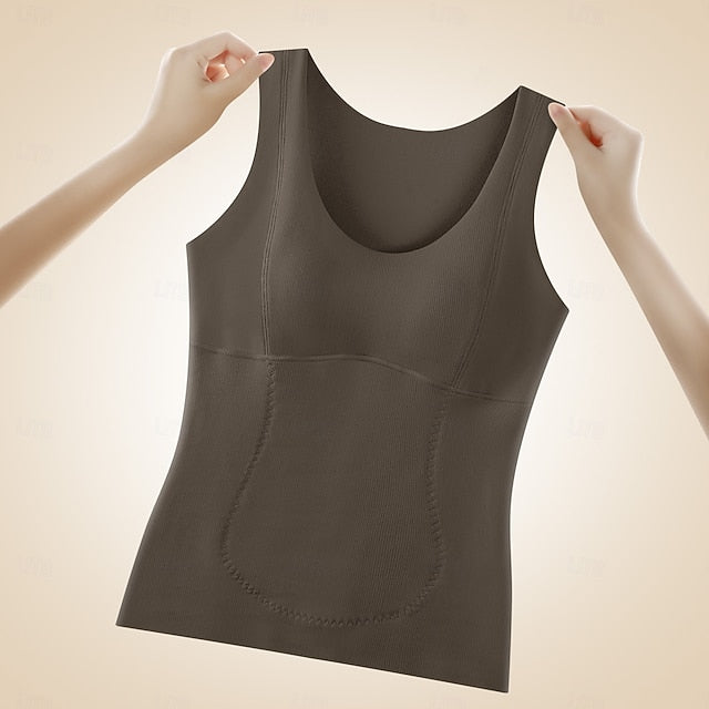 Women's Plus Size Camisole Tank Top Plain Classic Casual