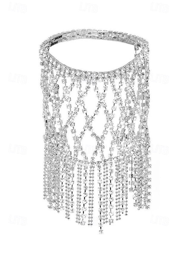 Women's Luxury Crystal Bracelet Chain – Rhinestone Hand