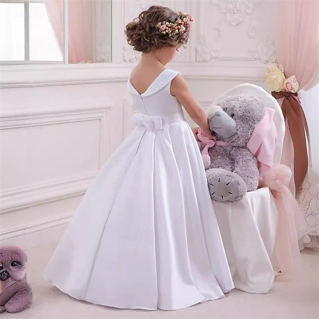 Kid's Formal Dress Lace Flower Girls' Girl