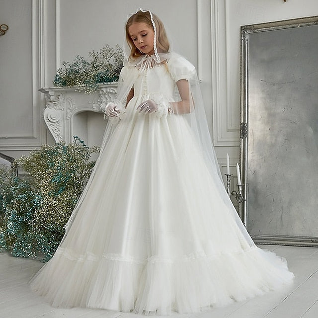 Girls' Communion Girl First Party Dress Flower