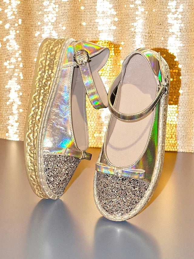 Shoes Holographic Mary Glitter Platform Women's Jane