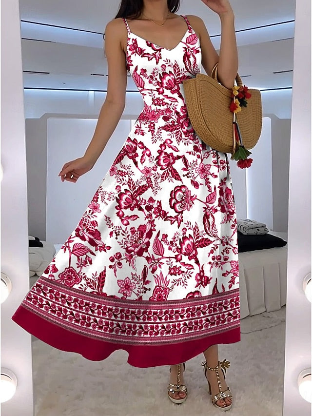 Women's Maxi Dress A Line Dress Slip Dress Vacation Casual