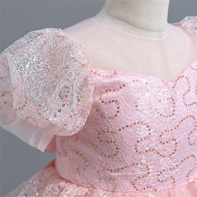 Girls' Performance Girl Party Wedding Dress Flower