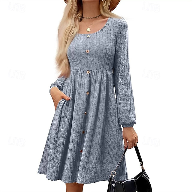 Women's Mini Dress Casual Dress Elegant Fashion Modern