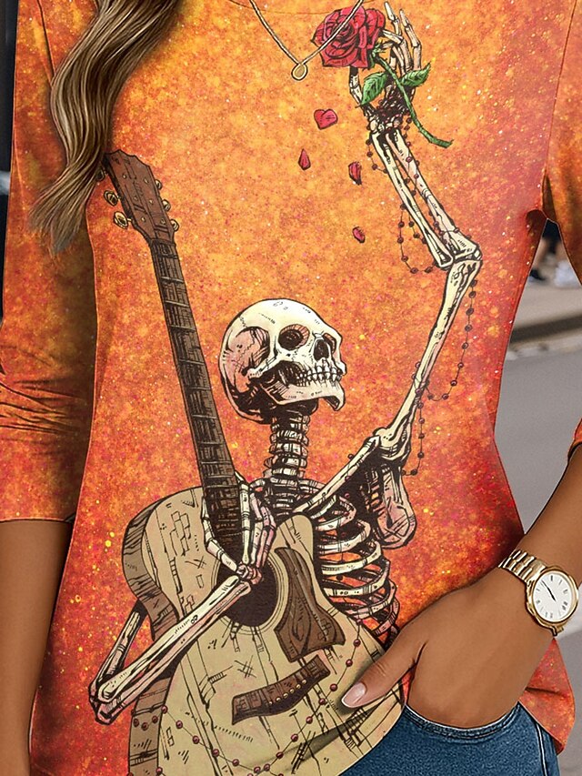 UntilTheLastNote By David Lozeau Women's T Shirt Skulls