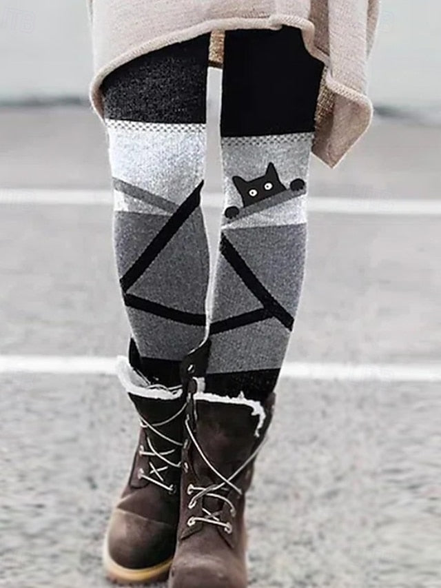 Women's Slacks Leggings Cozy Leggings Vacation Vintage