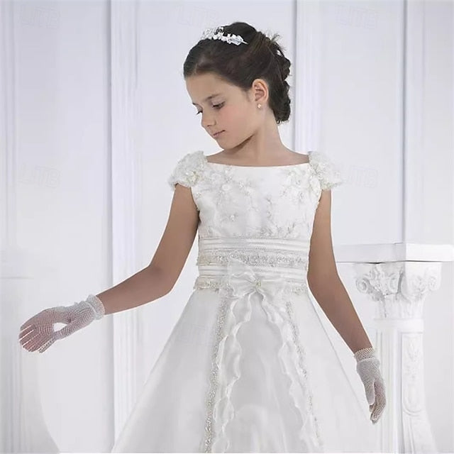 Lace Kid's Dress Girl Girls' Flower Formal