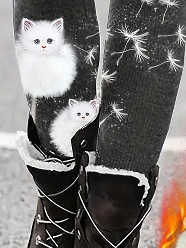 Women's Leggings Cozy Leggings Fashion Streetwear Basic