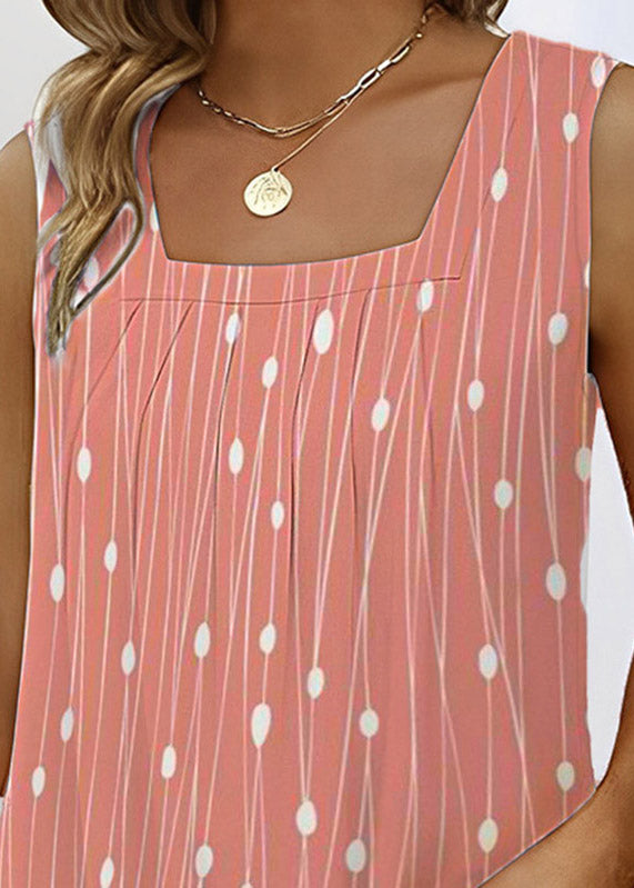 Large Size Summer Polka Dot Vest For Women LY3891 - fabuloryshop