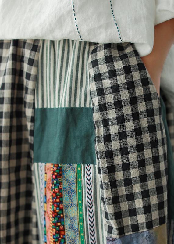 Fashion Retro Loose Elastic Waist Skirt - fabuloryshop