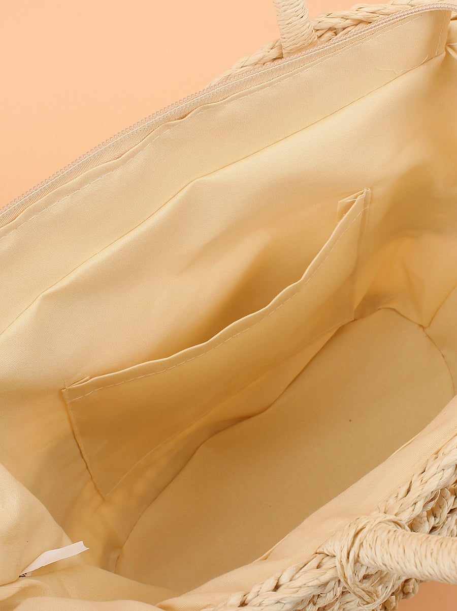 Weave Fashion Commuter Bag Stroh Schulter