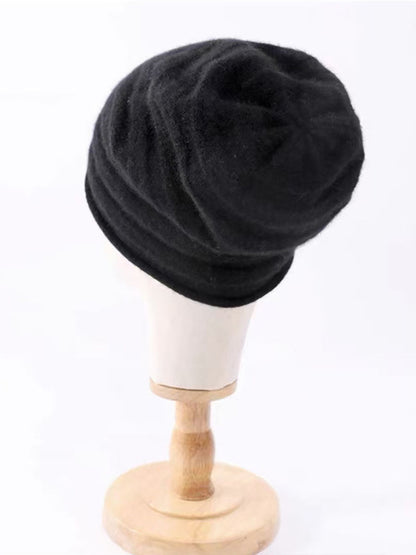 Winter Artsy Soft Warm Cashmere Knit Hat AV1071