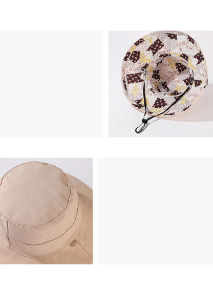 Women Casual Sunproof Dual-side Wearring Hat QW1037