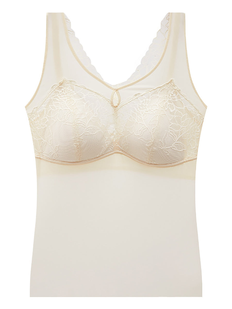 Soutien-gorge d'été sans couture en dentelle avec coussinets d'allaitement AA1041 