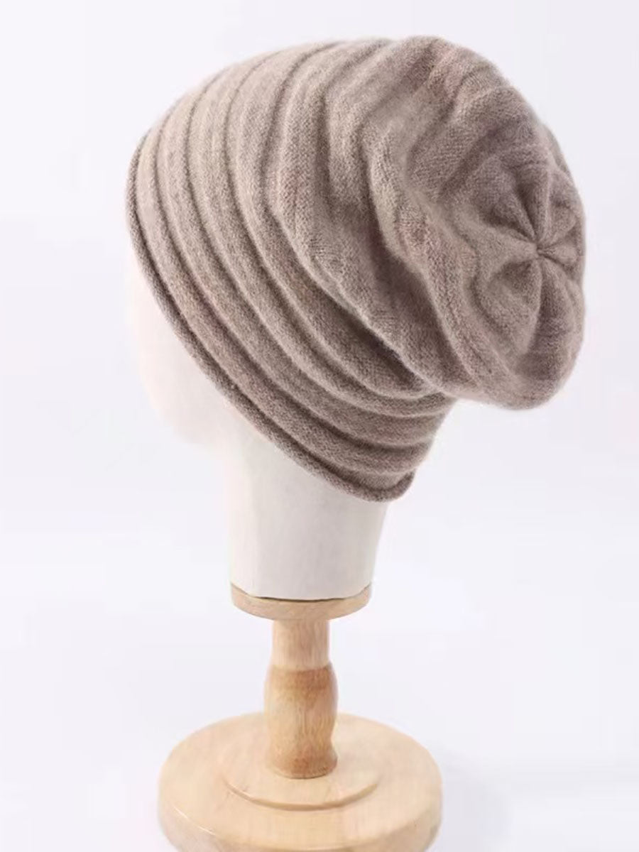 Bonnet en cachemire doux et chaud pour l'hiver AV1071