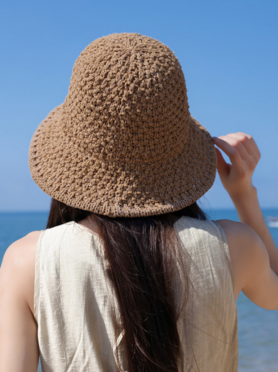 Casual Weave Women Sunproof Summer Hat