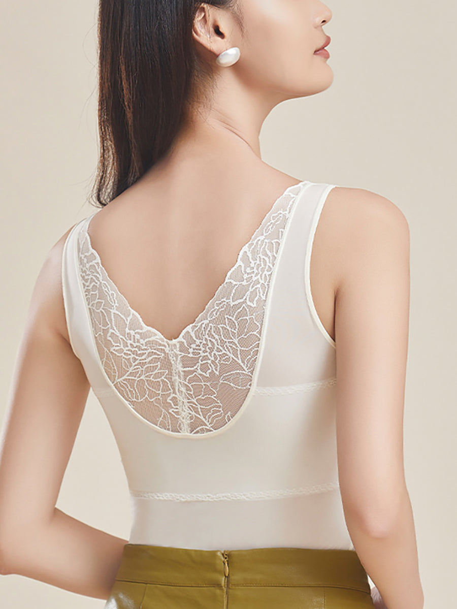 Soutien-gorge d'été sans couture en dentelle avec coussinets d'allaitement AA1041 