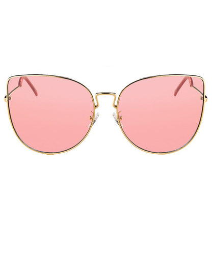 2024 Pink Large Face New Summer Sunglasses XS1045