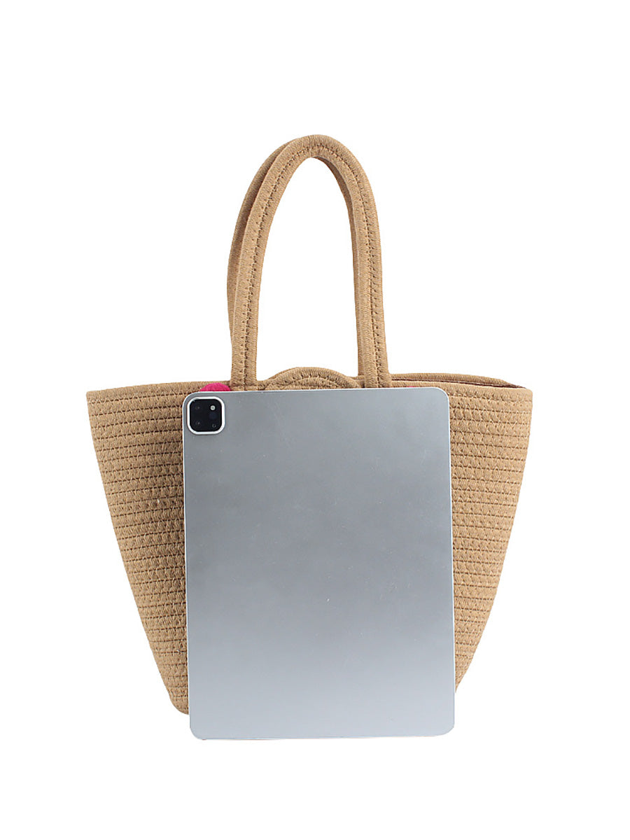 Mode Frauen Anhänger Umhängetasche Ball bunte Baumwolle