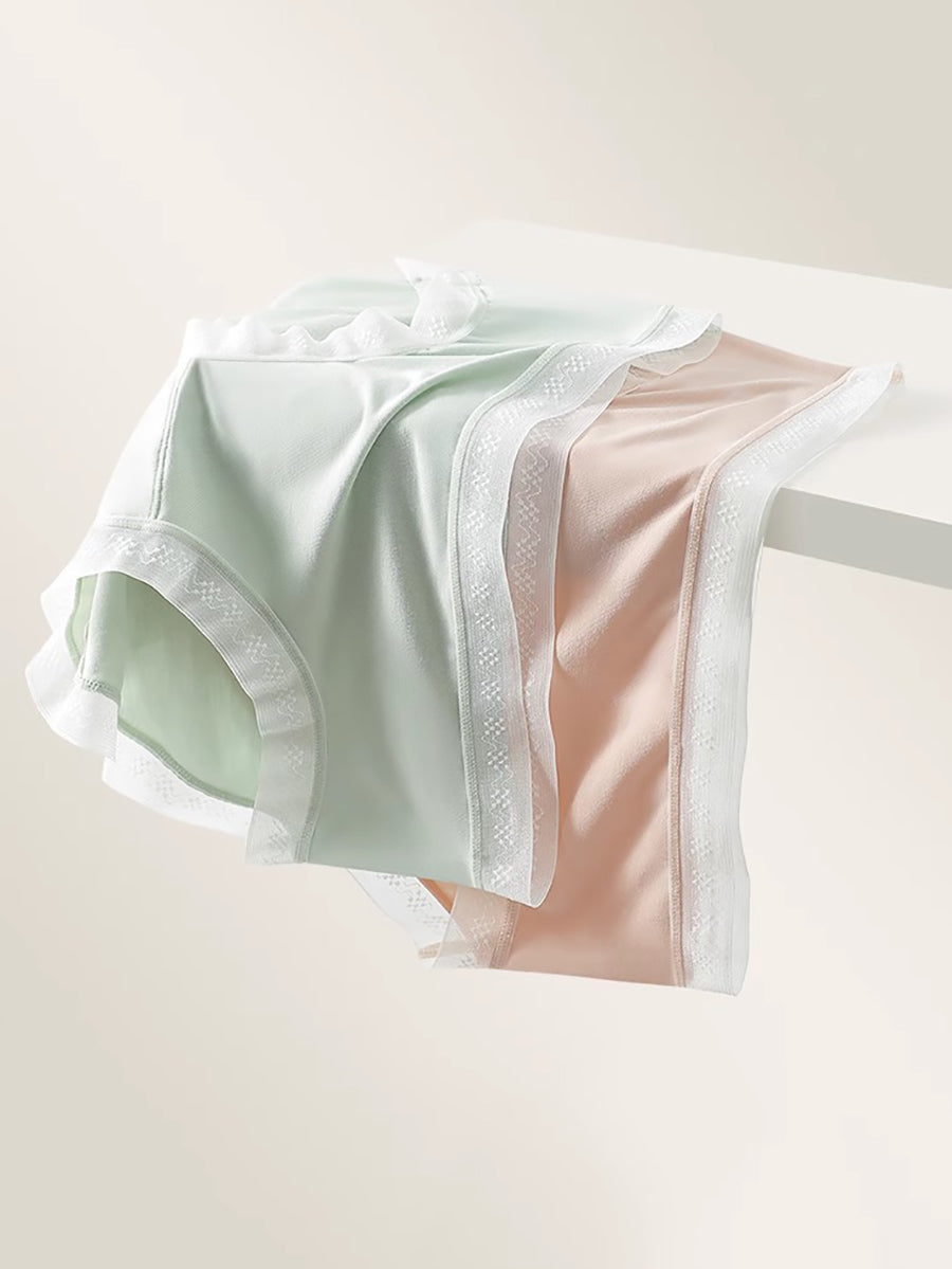 Summer Pieces Thin 6 Colorblock Casual Women Underwear