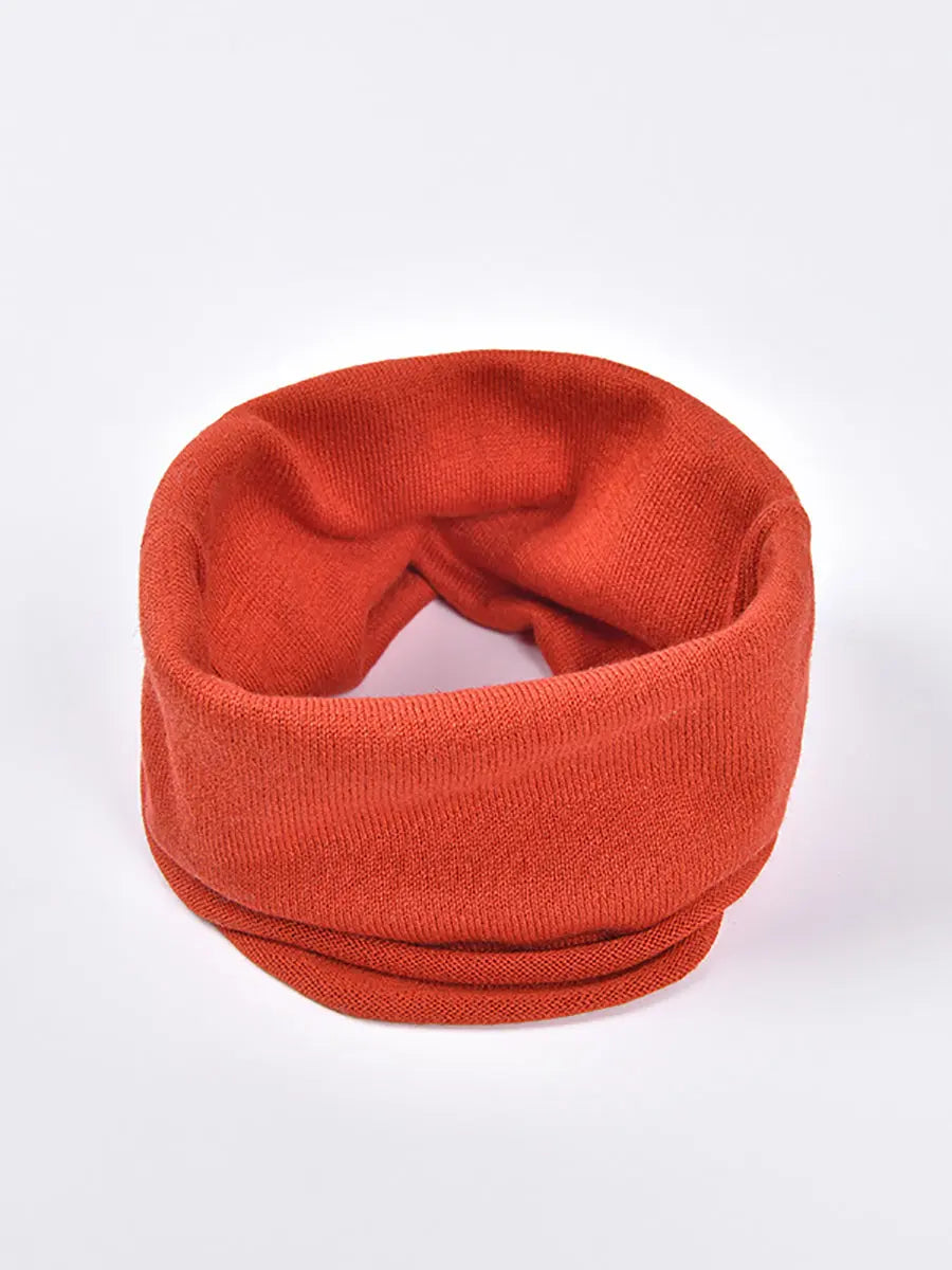 Autumn Soft Couple Cashmere Pure Color Scarf Ada Fashion