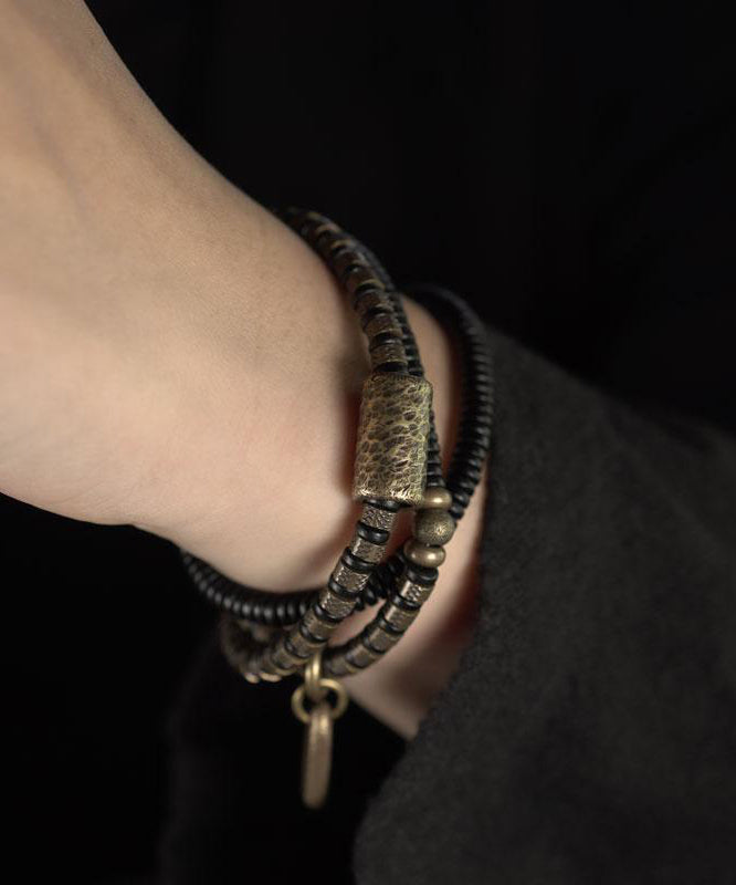 Boutique Beads Colorblock Sandalwood Copper Gold And Ancient