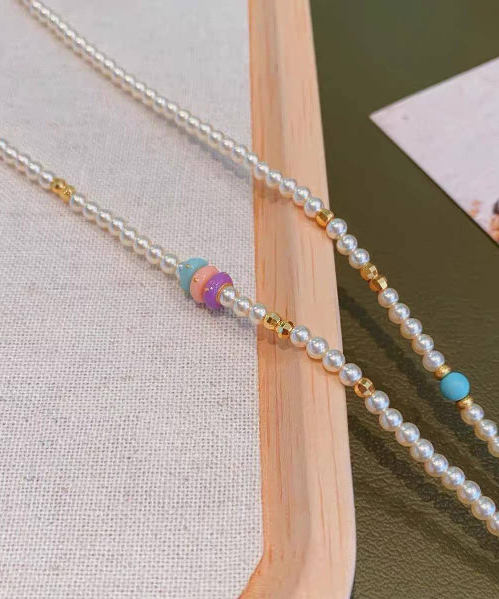 Pendant Pearl Alloy Boutique Gold Elephant Little Necklace Beads