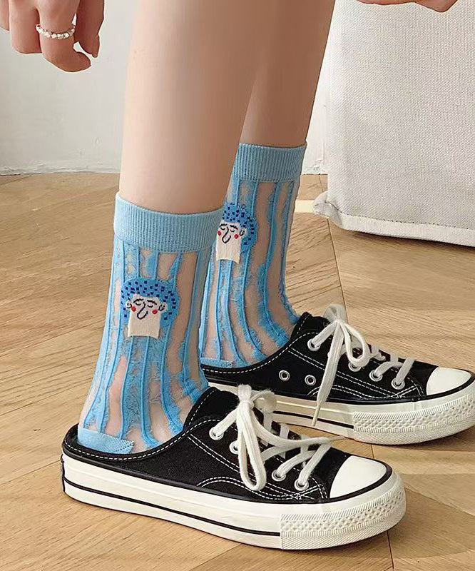 Cartoon Sommer Dünne Atmungsaktive Zweiseitige Trendy Socken KJ049