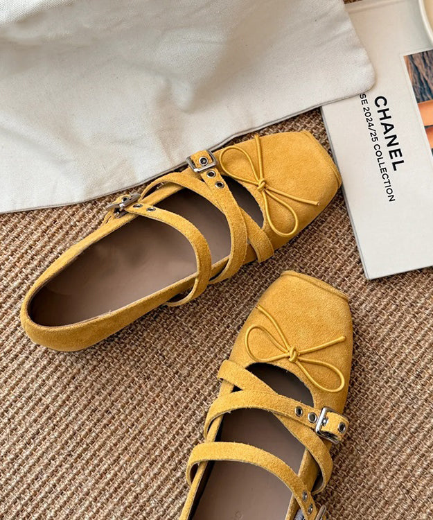 Wildleder Riemen Spleißen Kreuz Bequeme Schleife Rot Freizeitschuhe Ferse Keil