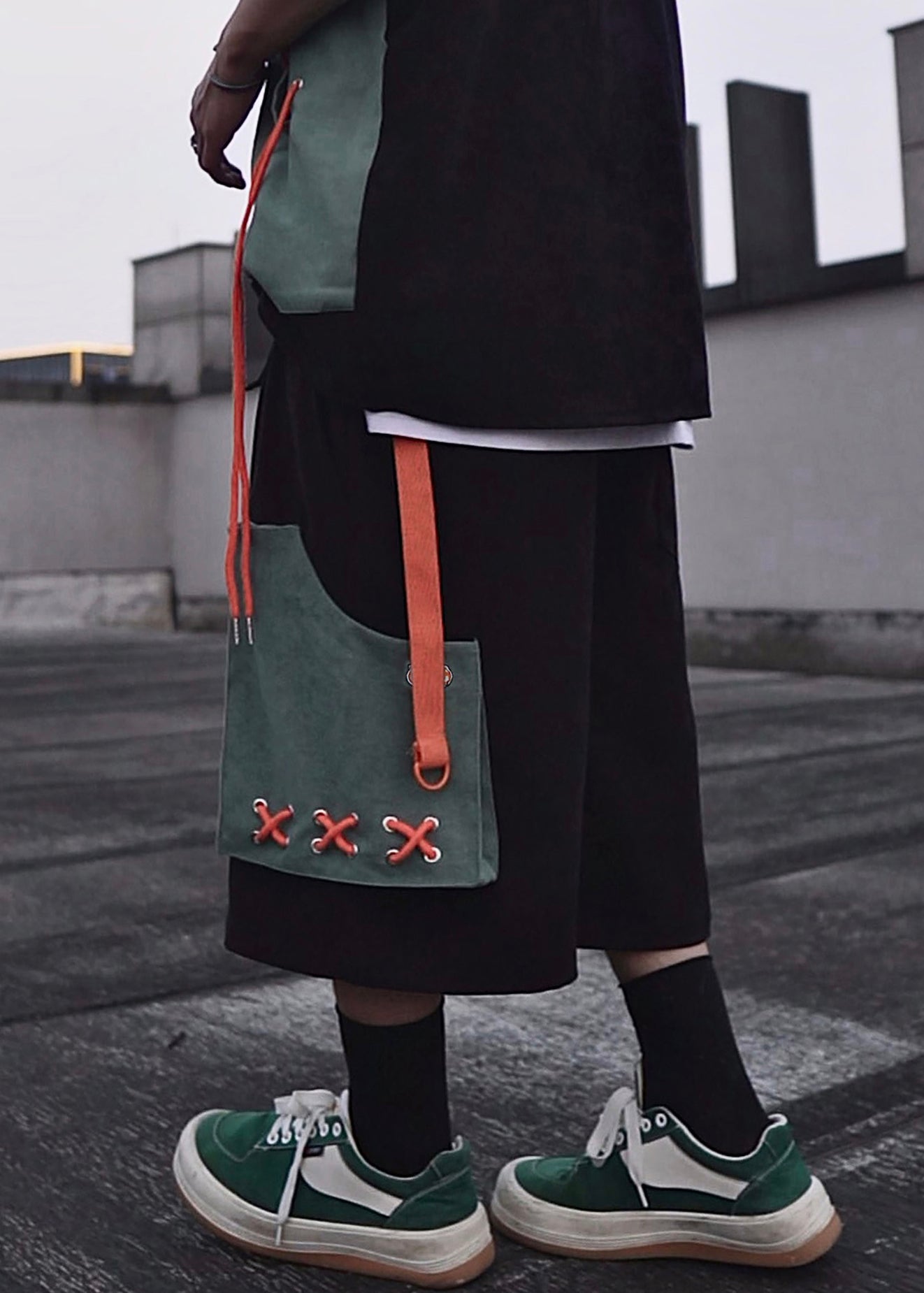 Khaki Taschen Baumwolle Sommer Shorts Casual Herren