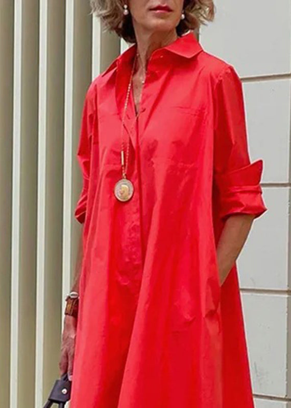Long Border Simple Loose Peter Women's White Pan Collar Cross