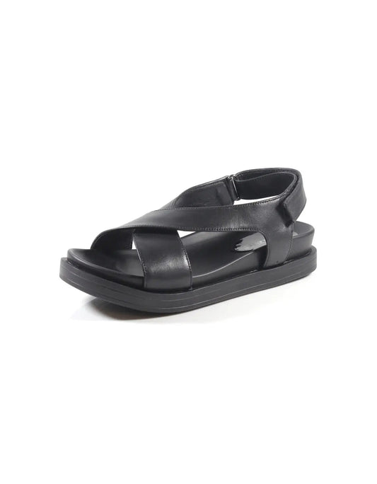 Cross Strap Summer Flat Sandals Slingback Ada Fashion