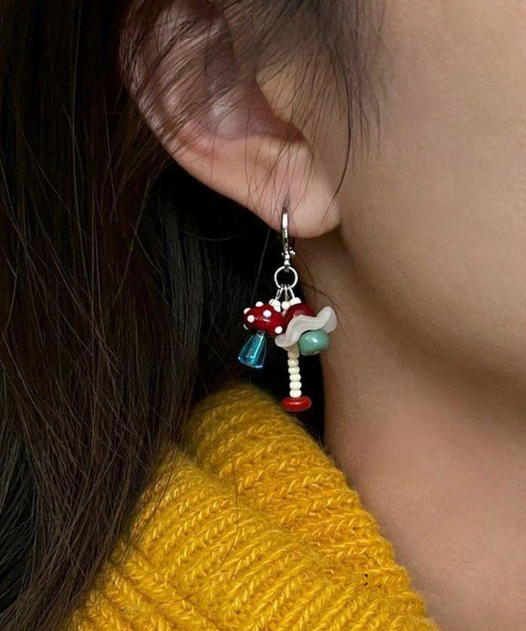 Petite goutte d'acier inoxydable et poisson champignon asymétrique DIY