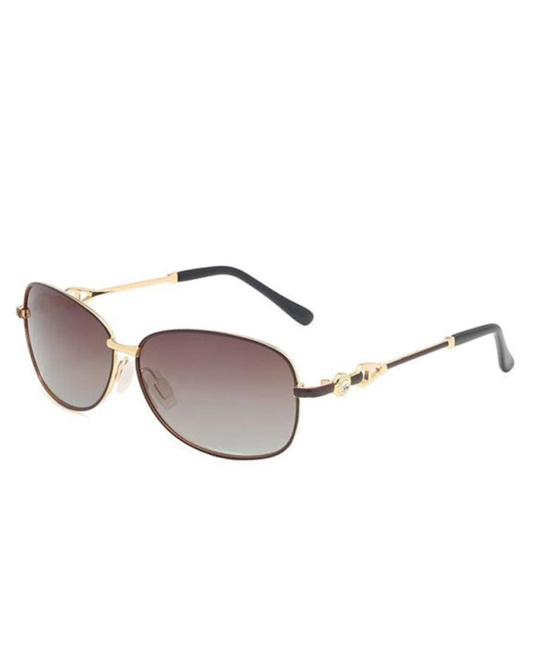 Elegant Red Anti UV Polarized Small Face Sunglasses XS1060