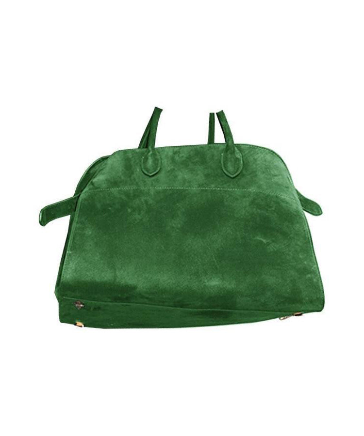 Fashion Green Large Capacity Suede Tote Handbag RB031